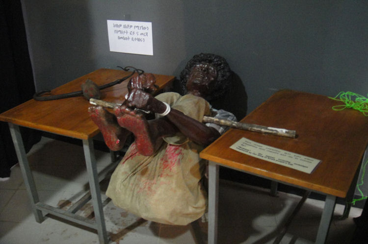 Communist torture method used in Ethiopia