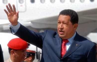 Hugo Chavez In Guatemala
