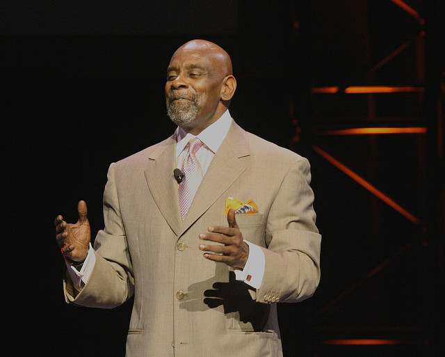 Chris Gardner, the inspiration for the film "The Pursuit of Happyness" with Will Smith