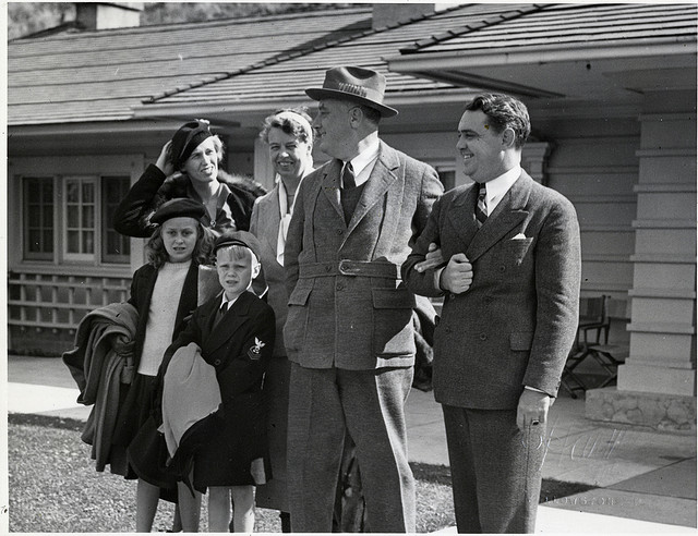 FDR and Family During Yellowstone National Park Visit (Ca. 1937)