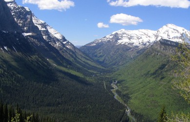 U-Valley, Going-to-the-Sun Road, Glacier National Park, Montana