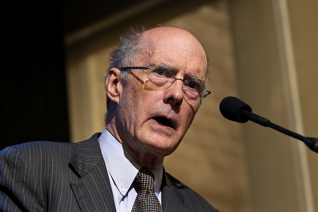 Strobe Talbott, President, The Brookings Institution provides opening remarks